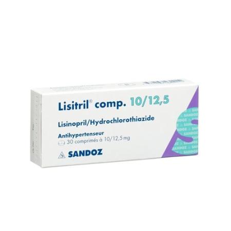 Lisitril comp. Tabl 10/12.5 mg 100 pcs - PrimeCare Global