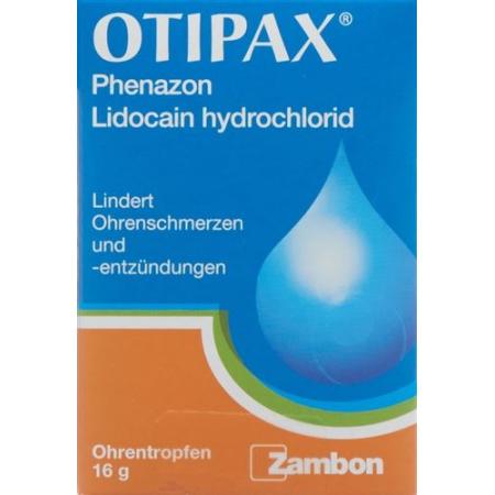 Otipax Gtt Auric Bottle 16 g - PrimeCare Global