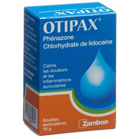 Otipax Gtt Auric Bottle 16 g - PrimeCare Global