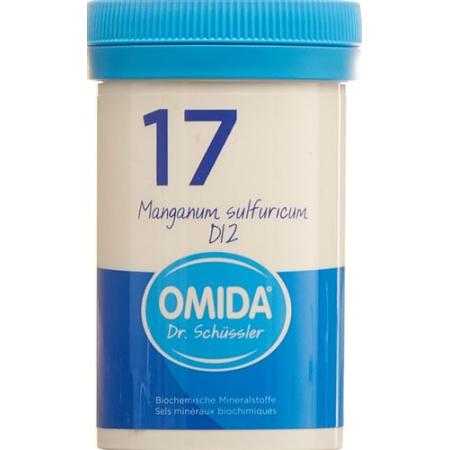 Omida Schuessler Nr17 Manganum sulfuricum Tabl D 12 Ds 100 g - PrimeCare Global