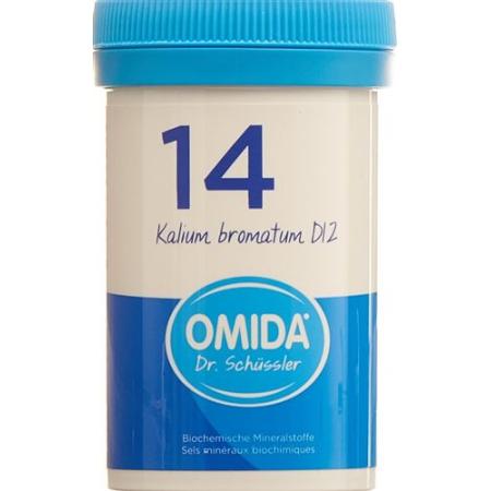 Omida Schuessler Nr14 potassium bromatum Tabl D 12 Ds 100 g - PrimeCare Global
