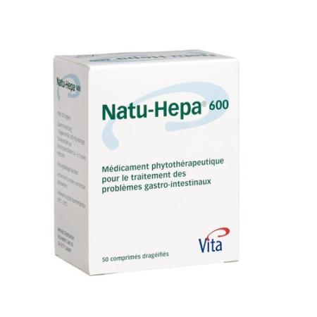 Natu Hepa Drag 600 mg 50 pcs - PrimeCare Global