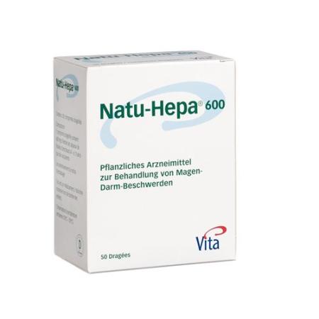 Natu Hepa Drag 600 mg 50 pcs - PrimeCare Global