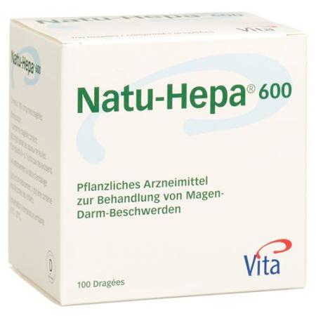 Natu Hepa Drag 600 mg 100 pcs - PrimeCare Global
