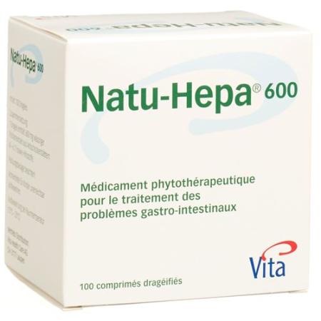 Natu Hepa Drag 600 mg 100 pcs - PrimeCare Global