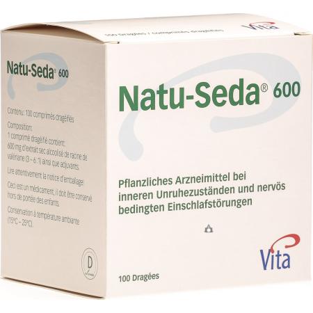 Natu Seda 600 mg 100 Dragee - PrimeCare Global