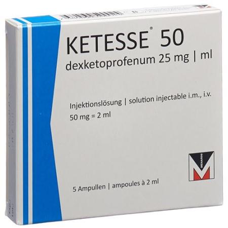 Ketesse Inj Loes 50mg/2ml 5amp 2ml - PrimeCare Global