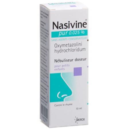 Nasivin Pur dosing spray 0.025% 10 ml - PrimeCare Global