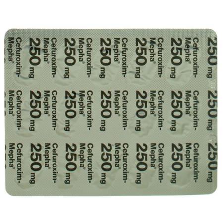 Cefuroxime-Mepha Lactab 250 mg 14 pcs - PrimeCare Global