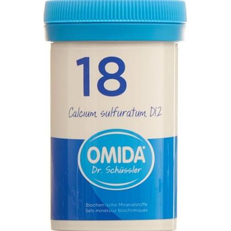 Omida Schuessler Nr18 Calcium sulfuratum Tabl D 12 Ds 100 g - PrimeCare Global