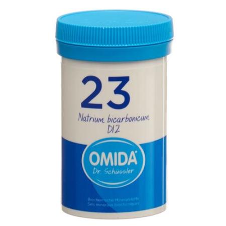 Omida Schuessler Nr23 sodium bicarbonicum Tabl D 12 Ds 100 g - PrimeCare Global