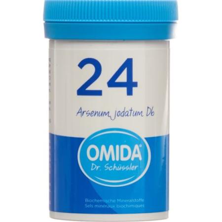 Omida Schuessler Nr24 Arsenum iodatum Tabl D 6 Ds 100 g - PrimeCare Global