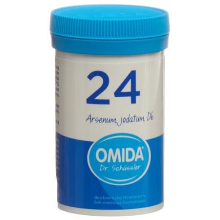Omida Schuessler Nr24 Arsenum iodatum Tabl D 6 Ds 100 g - PrimeCare Global