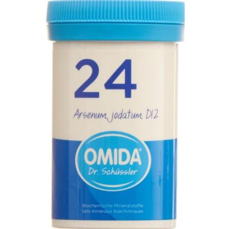 Omida Schuessler Nr24 Arsenum iodatum Tabl D 12 Ds 100 g - PrimeCare Global