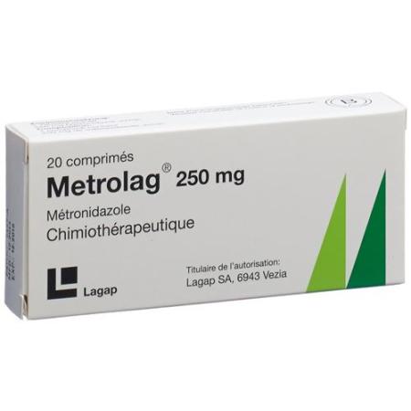 Metrolag Tabl 250 mg 20 pcs - PrimeCare Global