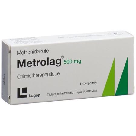 Metrolag Tabl 500 mg 8 pcs - PrimeCare Global