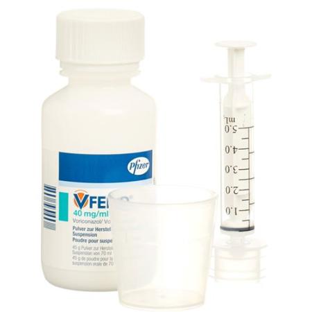 Vfend Plv 40mg/ml for Suspension Fl 70ml - PrimeCare Global