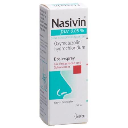 Nasivin Pur dosing spray 0.05% 10 ml - PrimeCare Global