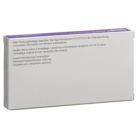 Tramadol retard Helvepharm Ret Filmtabl 100 mg 10 pcs - PrimeCare Global