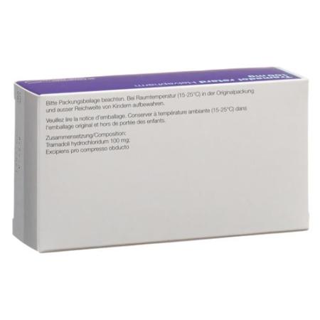 Tramadol retard Helvepharm Ret Filmtabl 100 mg 60 pcs - PrimeCare Global
