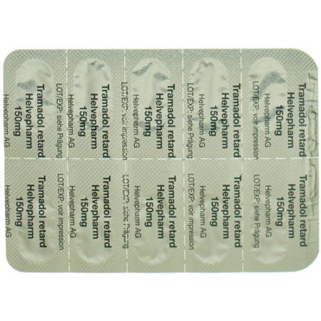 Tramadol retard Helvepharm Ret Filmtabl 150 mg 30 pcs - PrimeCare Global