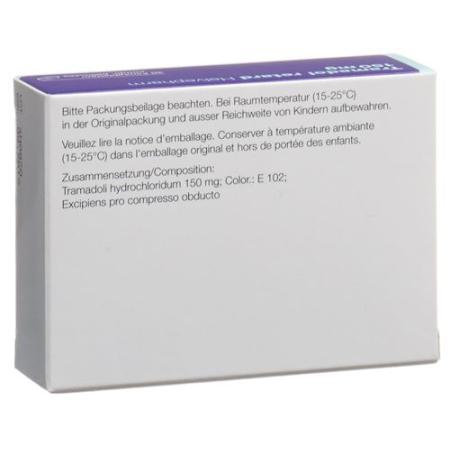 Tramadol retard Helvepharm Ret Filmtabl 150 mg 30 pcs - PrimeCare Global