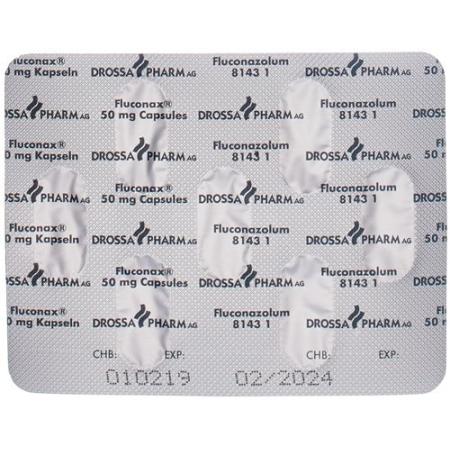 Fluconax Kaps 50 mg 28 pcs - PrimeCare Global