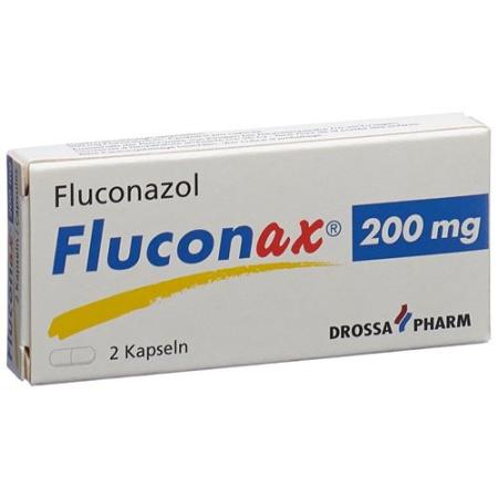 Fluconax Kaps 200 mg 2 pcs - PrimeCare Global