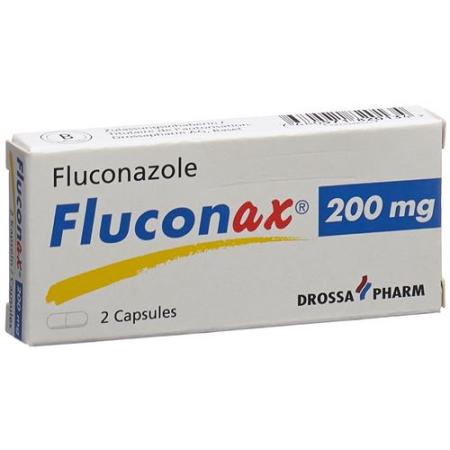 Fluconax Kaps 200 mg 2 pcs - PrimeCare Global