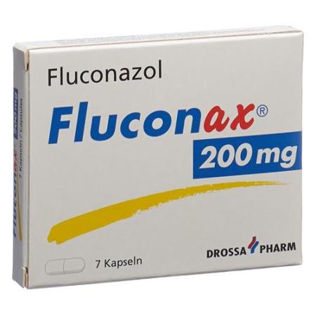 Fluconax Kaps 200 mg 7 pcs - PrimeCare Global