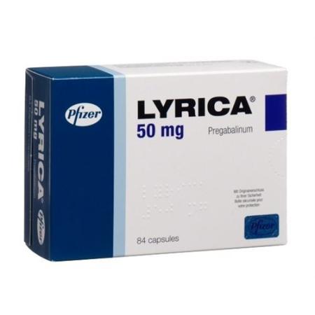 Lyrica Caps 50 mg 84 pcs - PrimeCare Global