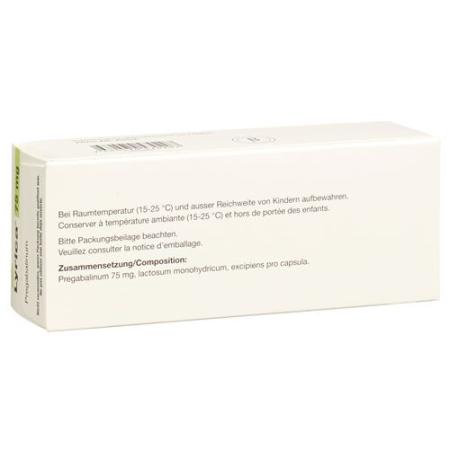 Lyrica Caps 75 mg 56 pcs - PrimeCare Global