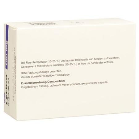 Lyrica Caps 150 mg 56 pcs - PrimeCare Global
