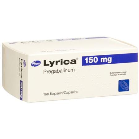Lyrica Caps 150 mg 168 pcs - PrimeCare Global