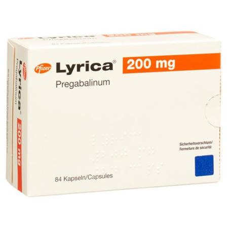 Lyrica Caps 200 mg 84 pcs - PrimeCare Global