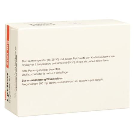 Lyrica Caps 200 mg 84 pcs - PrimeCare Global