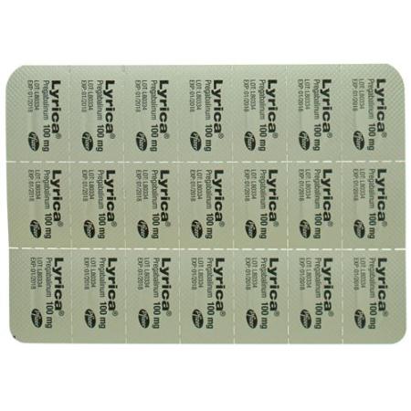 Lyrica Caps 100 mg 84 pcs - PrimeCare Global