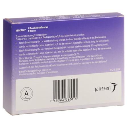 Velcade dry sub 3.5 mg fl - PrimeCare Global
