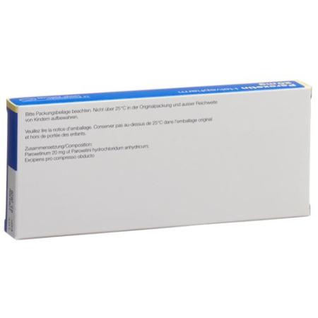 Paroxetine Helvepharm Filmtabl 20 mg 14 pcs - PrimeCare Global