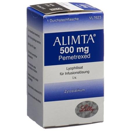 Alimta dry sub 500 mg for infusion solution through - PrimeCare Global