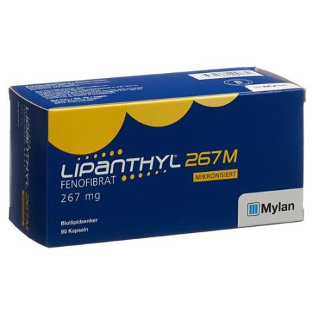 Lipanthyl 267 M caps 267 mg 90 pcs - PrimeCare Global