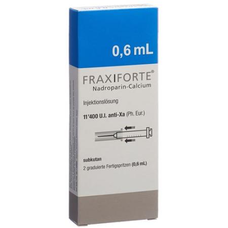 Fraxiforte 0.6 ml Inj L&ouml;s 100 Fertspr 0.6 ml - PrimeCare Global