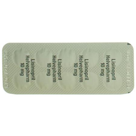 Lisinopril Helvepharm Tabl 10 mg 30 pcs - PrimeCare Global