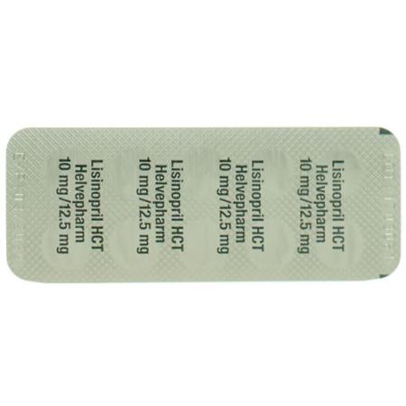 Lisinopril HCT Helvepharm Tabl 10/12.5 100 pcs - PrimeCare Global