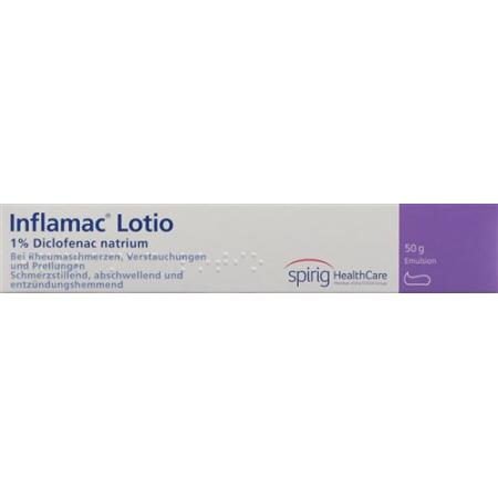Inflamac Lotio Emuls 1%TB 50g - PrimeCare Global