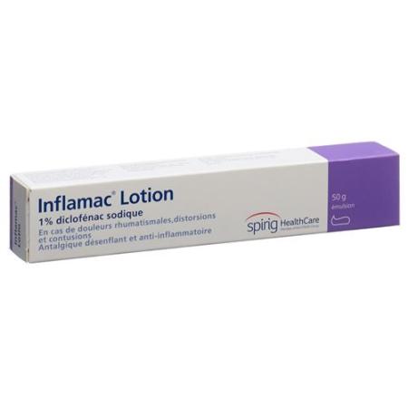 Inflamac Lotio Emuls 1%TB 50g - PrimeCare Global