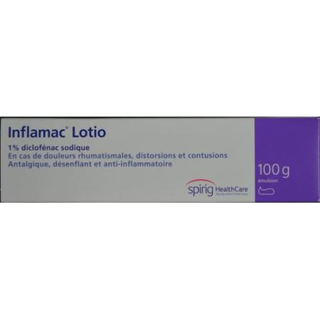 Inflamac Lotio Emuls 1%TB 100g - PrimeCare Global