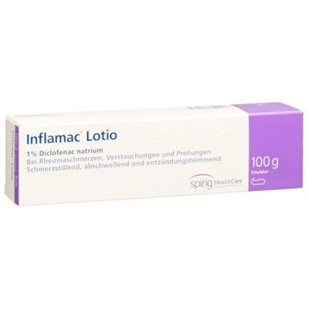 Inflamac Lotio Emuls 1%TB 100g - PrimeCare Global