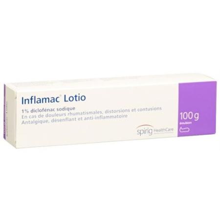 Inflamac Lotio Emuls 1%TB 100g - PrimeCare Global