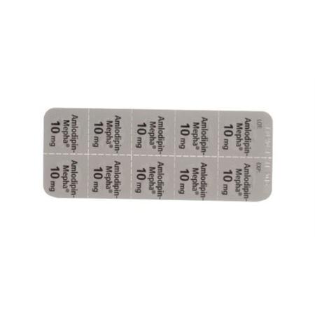 Amlodipin-Mepha Tabl 10 mg 100 pcs - PrimeCare Global